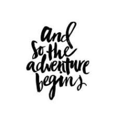 and so the adventure begins
