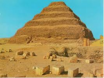 Zoser's step pyramid