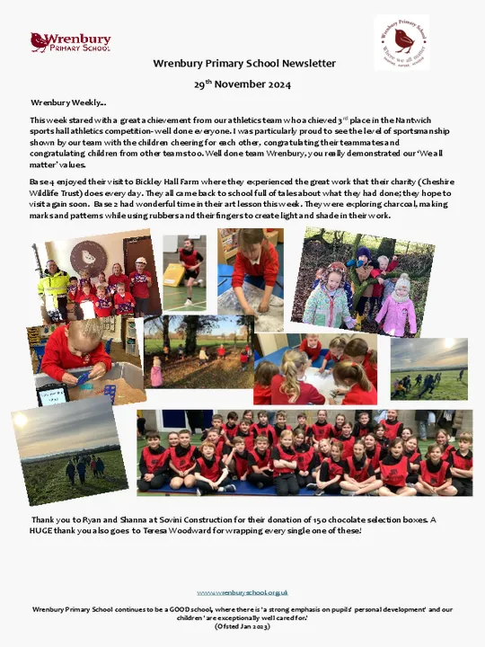 Wrenbury Newsletter