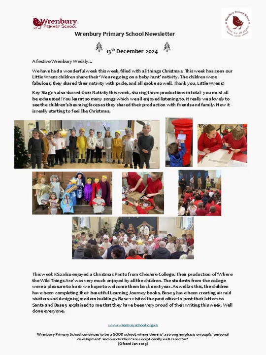 Wrenbury Newsletter