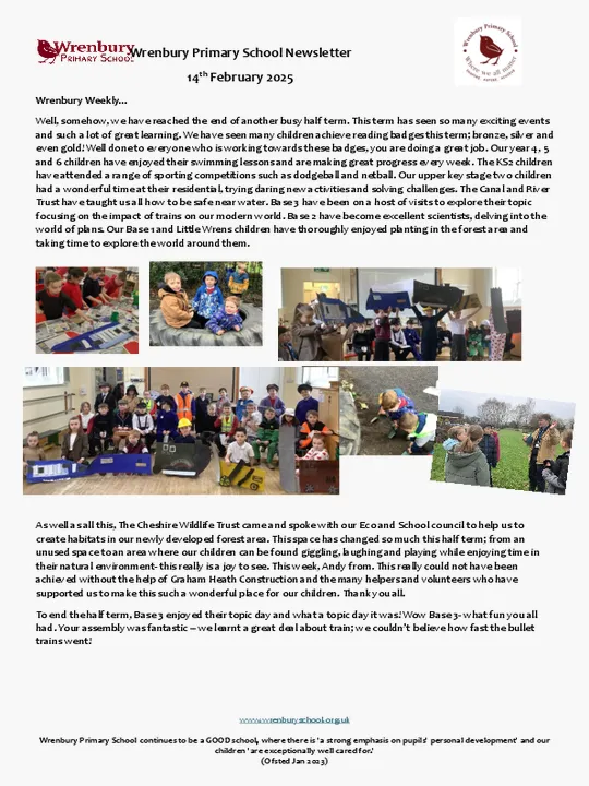 Wrenbury Newsletter