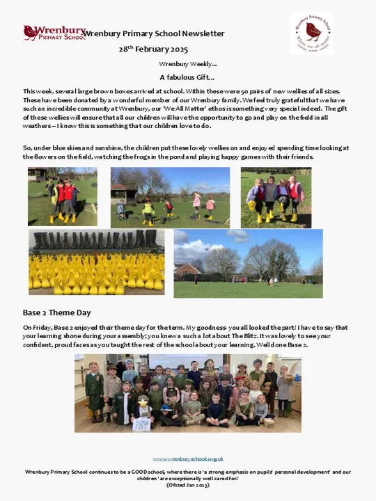 Wrenbury Newsletter