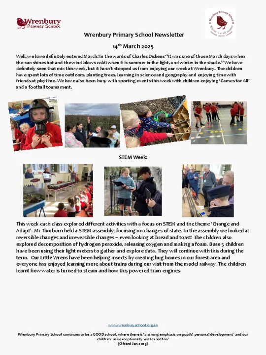 Wrenbury Newsletter