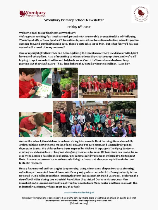Wrenbury Newsletter