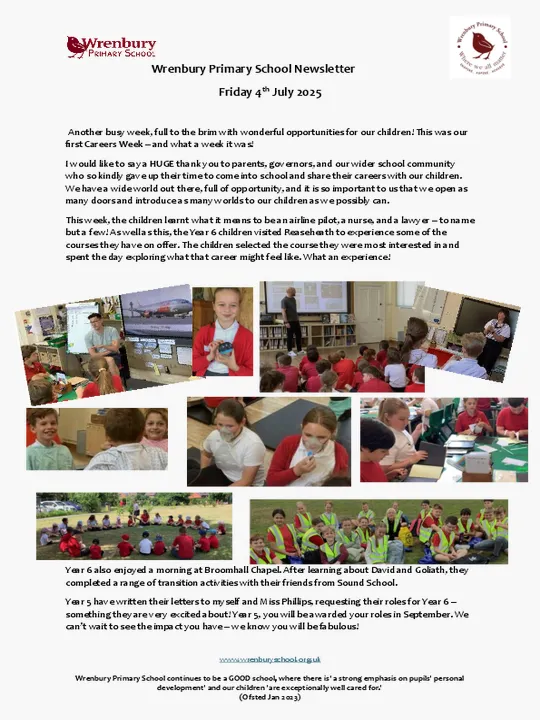 Wrenbury Newsletter