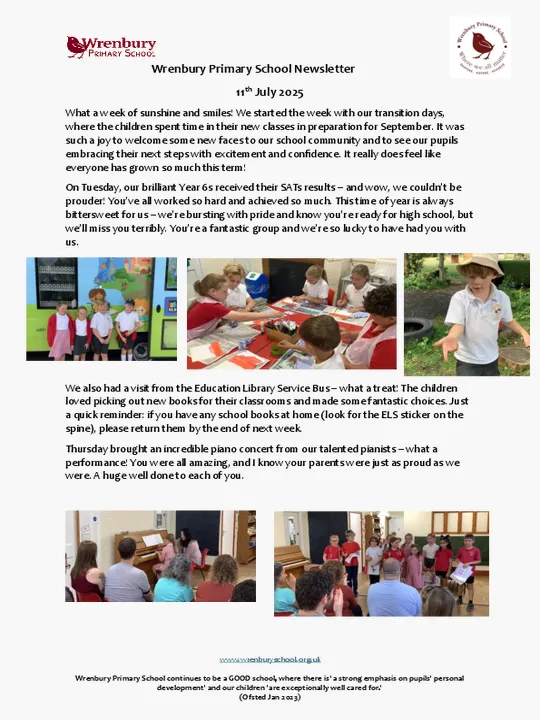 Wrenbury Newsletter